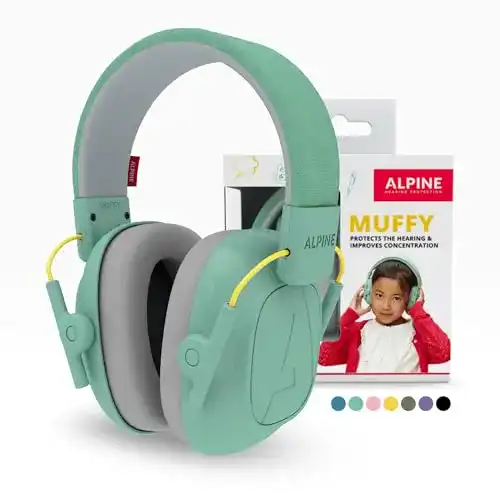 Kinder Gehörschutz Alpine Muffy Lärmschutz Kopfhörer für Kinder