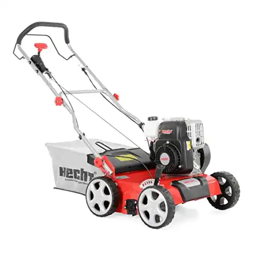 Benzin-Vertikutierer Hecht 2-in-1 für Rasenpflege mit 2,5 kW
