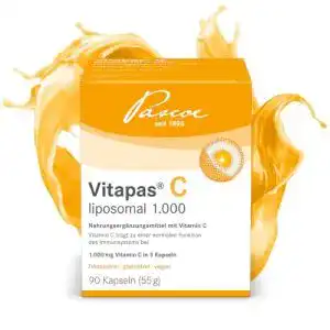 Liposomales Vitamin C Pascoe Vitapas C 1000 mg – 90 Kapseln