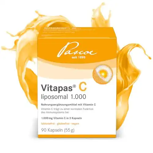 Liposomales Vitamin C Pascoe Vitapas C 1000 mg – 90 Kapseln