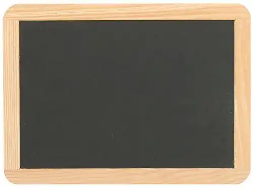 Schiefertafel School-MaxX 22 x 30 cm mit Holzrahmen