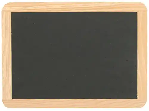 Schiefertafel School-MaxX 22 x 30 cm mit Holzrahmen