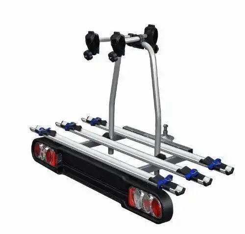 Menabo Race 3 Fahrradträger für Anhängerkupplung Klappbarer Heckträger