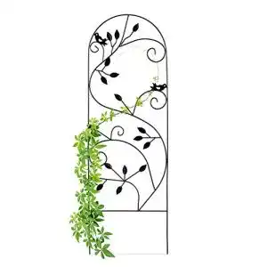 Rankgitter aus Metall von Relaxdays für den Garten