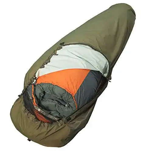 Biwaksack Melan-Store Aven, wasserdicht und robust mit Half Zip
