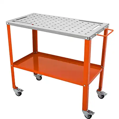 Mobiler Schweißtisch Vevor 91,4 x 45,7 cm mit 544 kg Tragfähigkeit