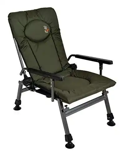 Angelstuhl Carp F5R Deluxe Verstellbarer Campingstuhl für Angler