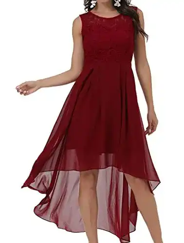 Cocktailkleid Laorchid Damen Festliches Abendkleid Knielang