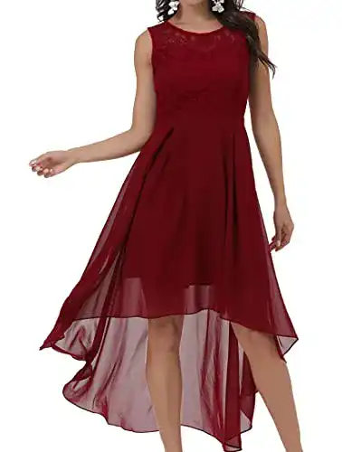 Cocktailkleid Laorchid Damen Festliches Abendkleid Knielang