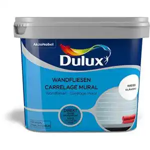 Dulux Fresh Up Fliesenlack für Wandfliesen, 750 ml, weiß