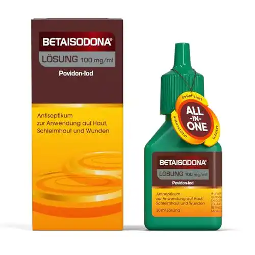 Jod flüssig Betaisodona Lösung 30 ml Antiseptikum mit Povidon-Iod