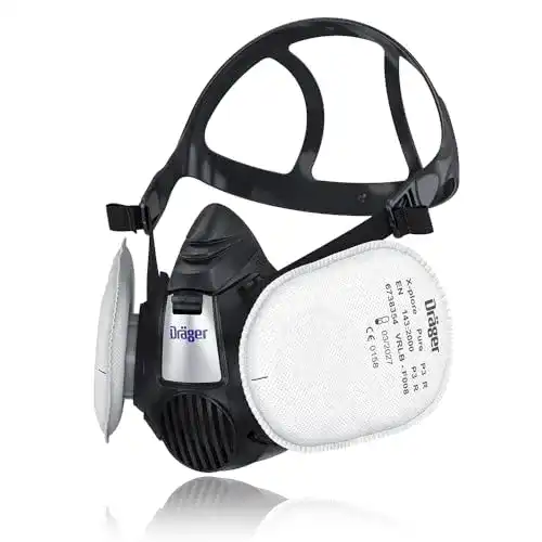 Halbmaske Dräger X-plore 3500 Set mit Pure P3 Partikelfiltern