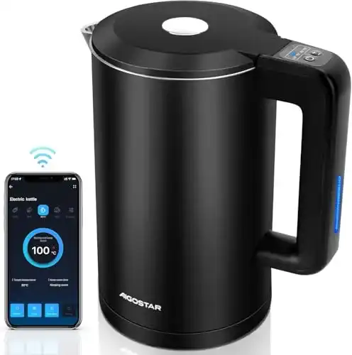 Wasserkocher mit Temperatureinstellung Aigostar Benjamin