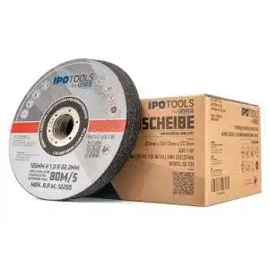 Trennscheibe 125 mm für Metall von Ipotools – 50 Stück