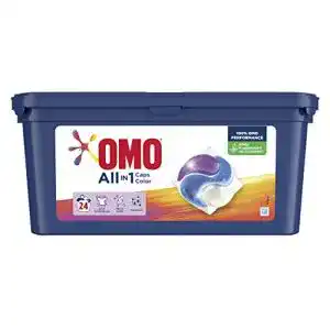 Waschmittel Pods Omo Allin1 Caps Color 24 Wäschen