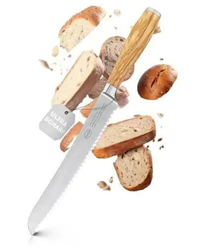 Rösle Brotmesser Artesano 22 cm – Hochwertiges Küchenmesser aus Solingen