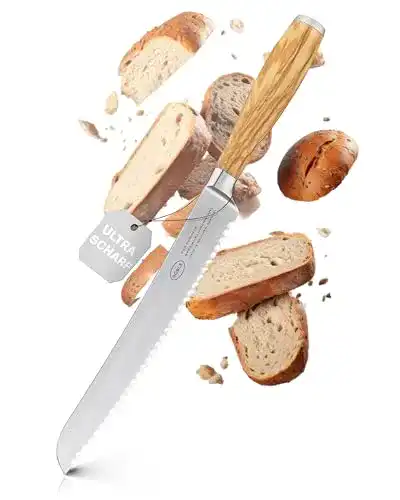 Rösle Brotmesser Artesano 22 cm – Hochwertiges Küchenmesser aus Solingen