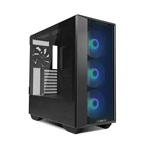 Lian Li Lancool III Midi-Tower Gehäuse mit RGB-Beleuchtung in Schwarz