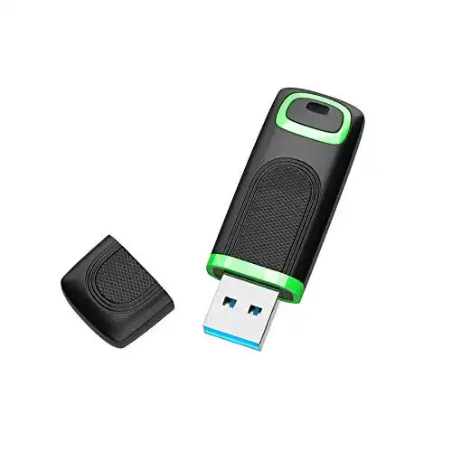 Kexin USB Stick 128GB 3.0 mit Kappe USB Flash-Laufwerk für PC und Laptop