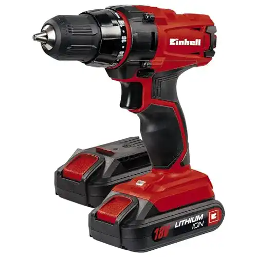Einhell Akkuschrauber 18V TC-CD 18-2 mit Li-Ion Akku