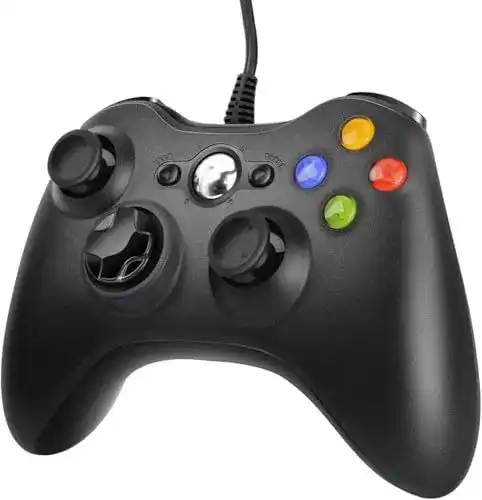 Diswoe Gamepad Controller für Xbox 360 und PC mit Kabel