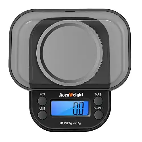 Feinwaage ACCUWEIGHT 0,01 g digitale Präzisionswaage
