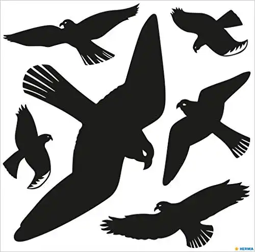 Vogelschutz-Aufkleber Herma 5999 Warnvögel Set für Fensterscheiben
