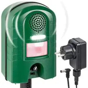 Taubenabwehr Ultraschall VOSS.sonic 2800 mit Bewegungsmelder und Blitzlicht