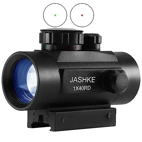 Leuchtpunktvisier Jashke Zielfernrohr 1×40 Red Dot