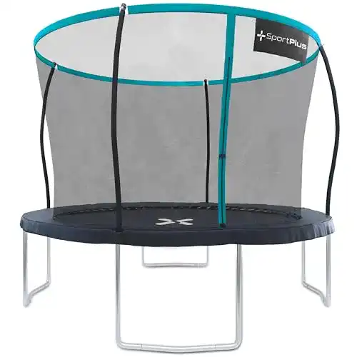 Trampolin 305 cm von SportPlus Outdoor-Gartentrampolin für Kinder und Erwachsene