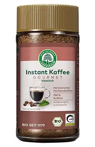 Lebensbaum Gourmet Kaffee Instant löslich (100 g)