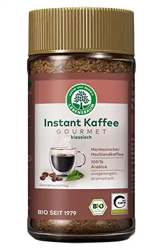 Lebensbaum Gourmet Kaffee Instant löslich (100 g)