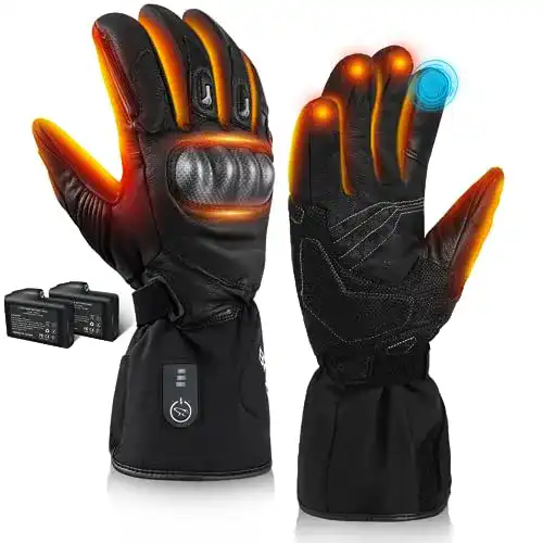 Beheizbare Handschuhe von Barchi Wintertauglich für Outdoor-Aktivitäten
