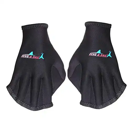 Schwimmhandschuhe ANPPEX Oberkörperwiderstand für effektives Wassertraining