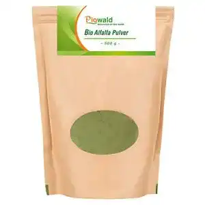 Alfalfa Piowald BIO Pulver 500g – Veganes Produkt