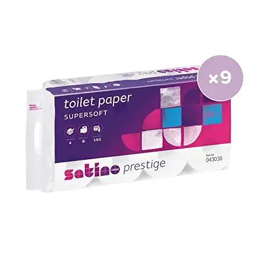 Toilettenpapier 4-lagig Satino by WEPA Prestige im Vorratspack