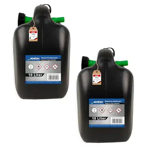 Benzinkanister Petex 44311004 für Reservekraftstoff 20 Liter