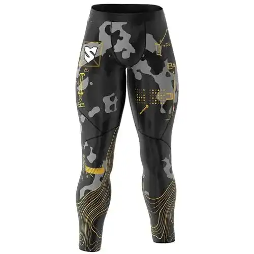 Thermo-Laufhose Herren SMMASH – Lange Leggins für Jogging