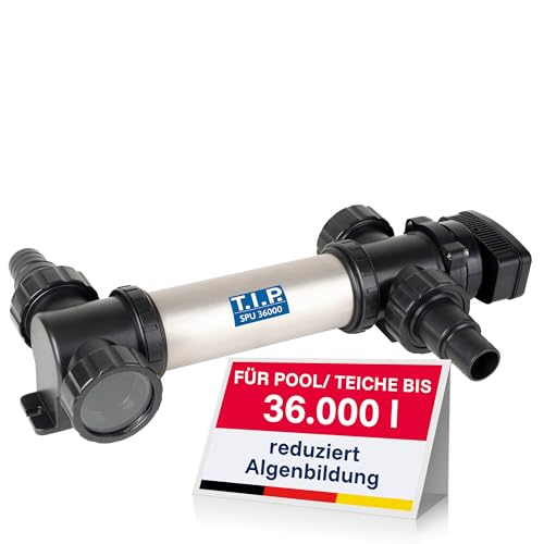 UVC-Teichklärer T.i.p. Edelstahl UV-C Strahler für Pools und Teiche