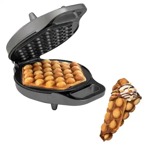 Bubble-Waffeleisen Princess 132465, 180° aufklappbar, 700 Watt