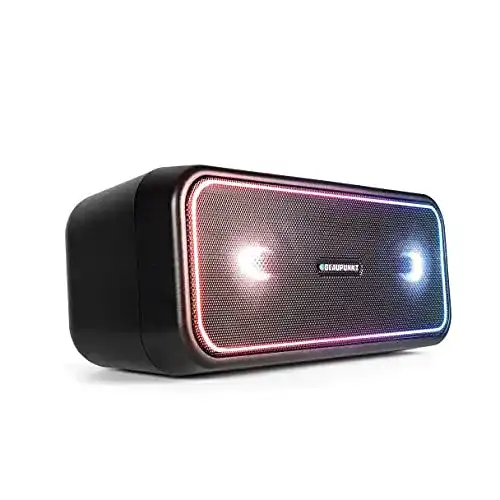 Blaupunkt Bluetooth Lautsprecher PS 200 mit LED Beleuchtung und Akku