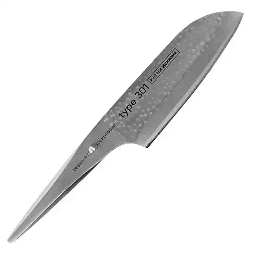 Chroma Messer Hammerschlag Type 301 Santoku Messer von F.A. Porsche