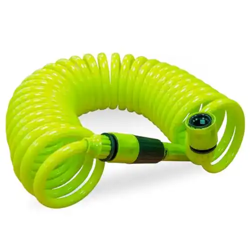 Spiral Gartenschlauch Amig aus Polypropylen mit Zubehör
