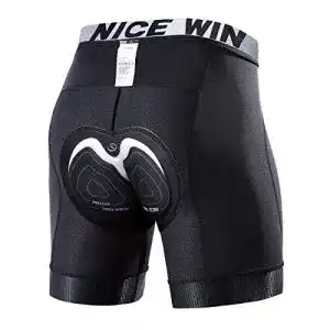 Radlerhose mit Sitzpolster von Nicewin für Herren