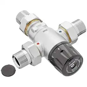Brauchwassermischer Caleffi 521500 Thermomischer 3/4 Zoll 30 – 65 °C