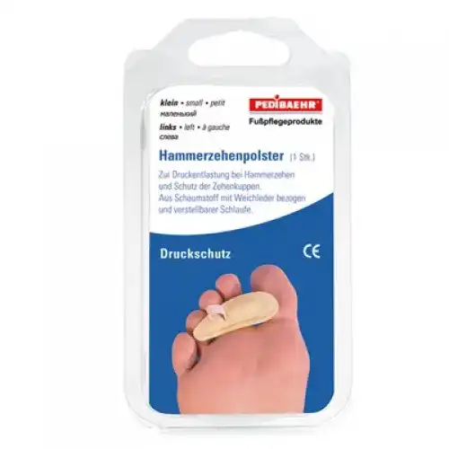 Hammerzehenpolster Pedibaehr klein links für Fußgesundheit