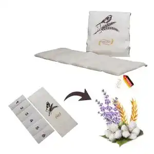 Körnerkissen Edel Living groß 52×20 cm 850 g Wärmekissen