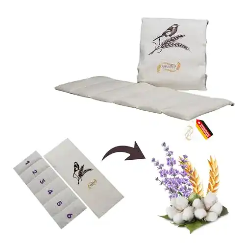 Körnerkissen Edel Living groß 52×20 cm 850 g Wärmekissen