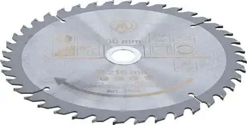 Kreissägeblatt BGS DIY 3953 aus Hartmetall, 210 mm, 40 Zähne