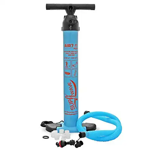 SUPwave Air 7-FX Hochdruck SUP Handpumpe für Stand-Up-Paddle-Boards